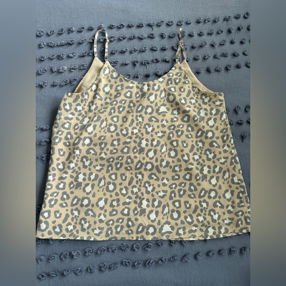 Women’s Leopard Print Camisole - Picture 5 of 5